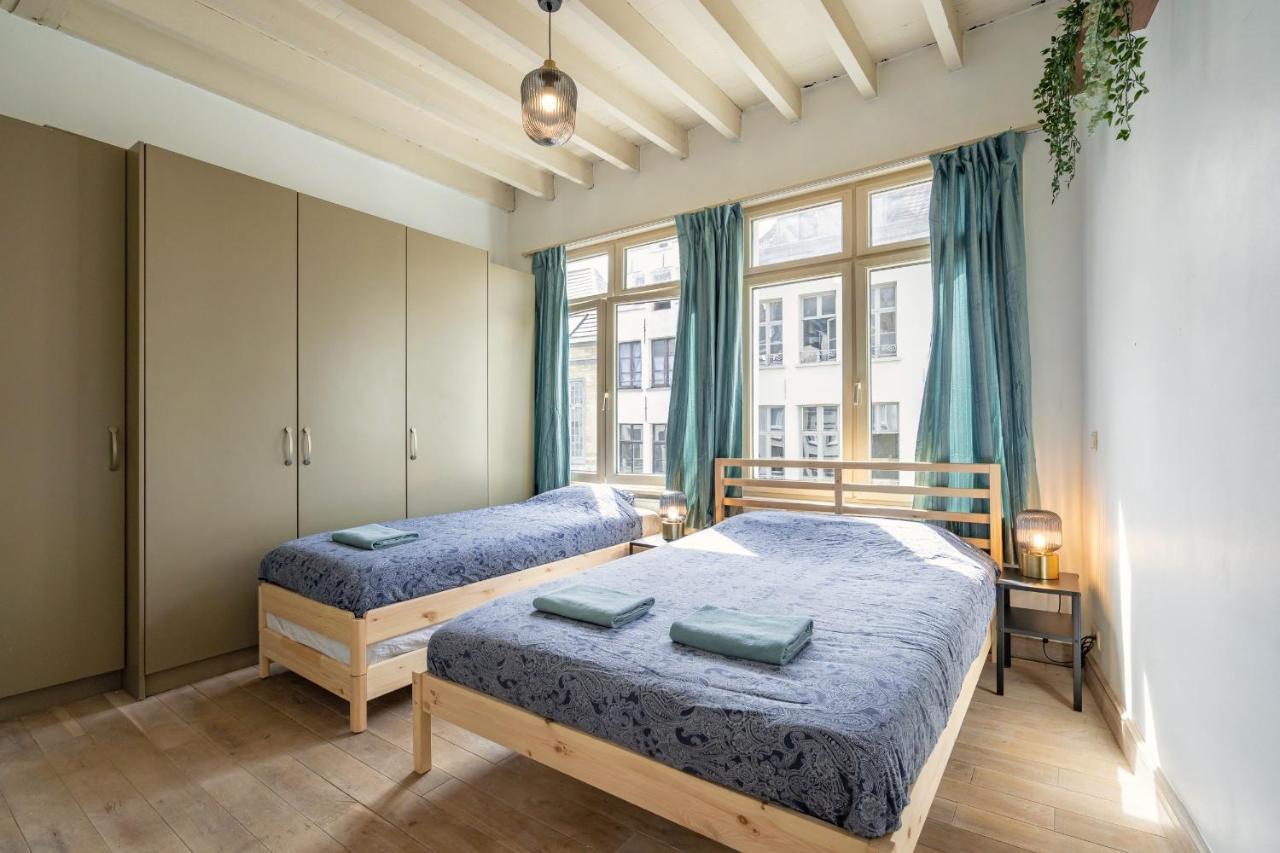 Tempel Triplex & Duplex At Historic Heart Of Antwerp Appartement Buitenkant foto