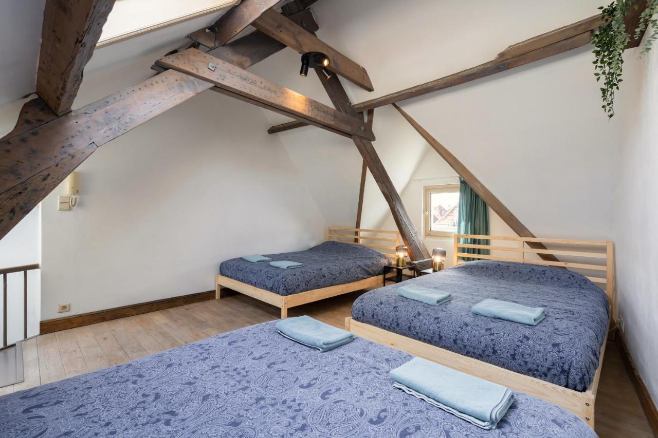 Tempel Triplex & Duplex At Historic Heart Of Antwerp Appartement Buitenkant foto