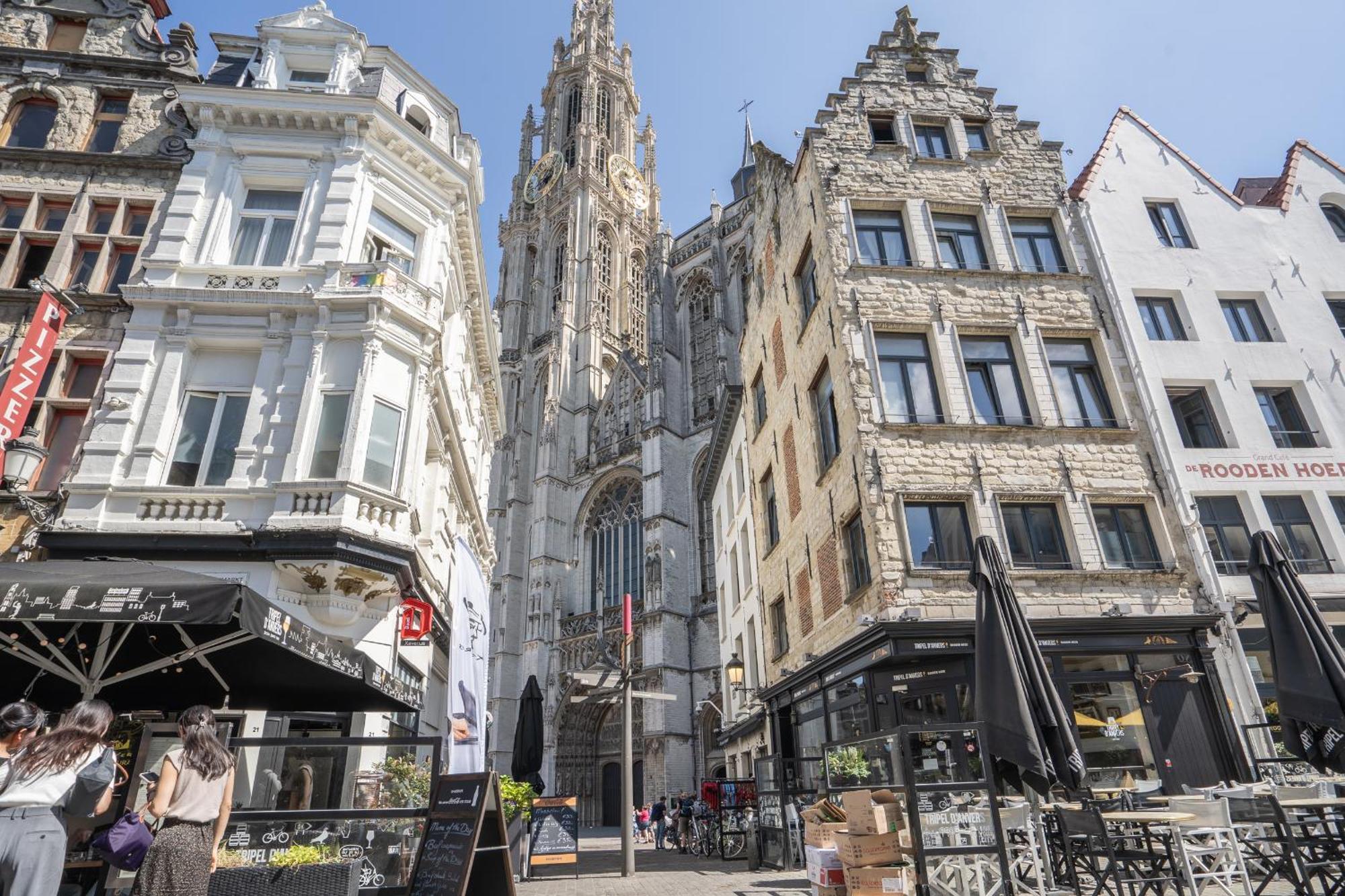 Tempel Triplex & Duplex At Historic Heart Of Antwerp Appartement Buitenkant foto