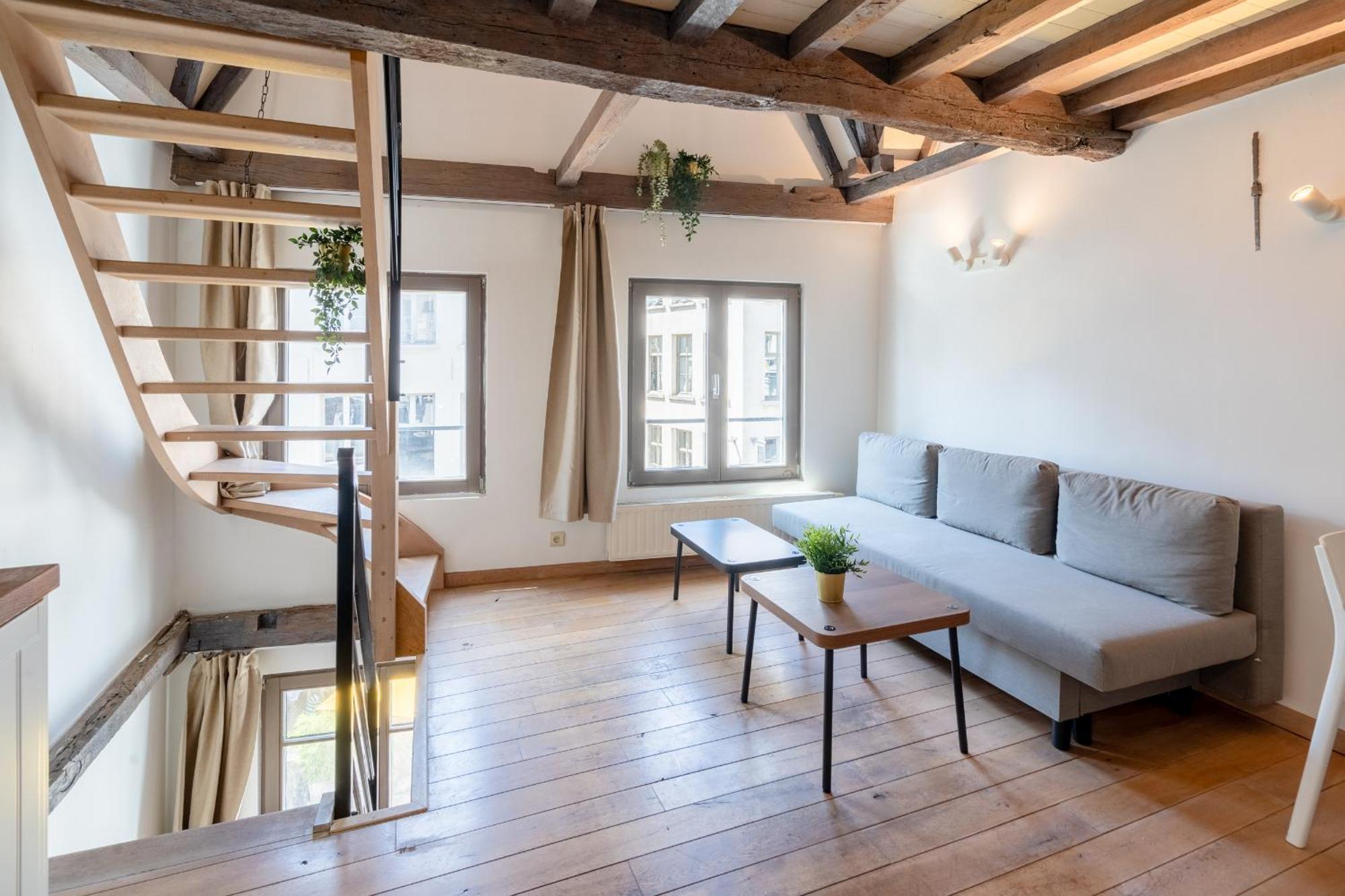 Tempel Triplex & Duplex At Historic Heart Of Antwerp Appartement Buitenkant foto