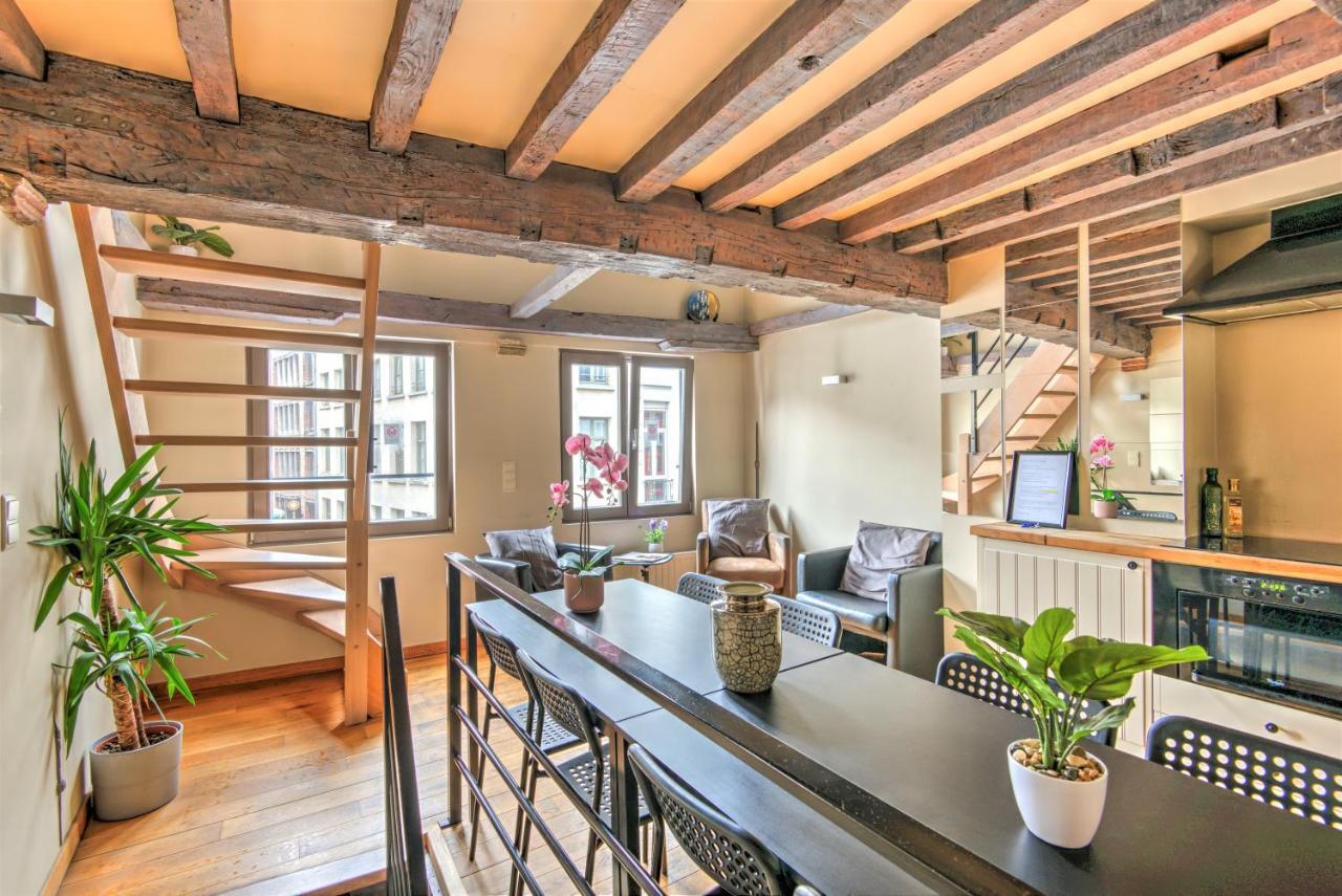 Tempel Triplex & Duplex At Historic Heart Of Antwerp Appartement Buitenkant foto