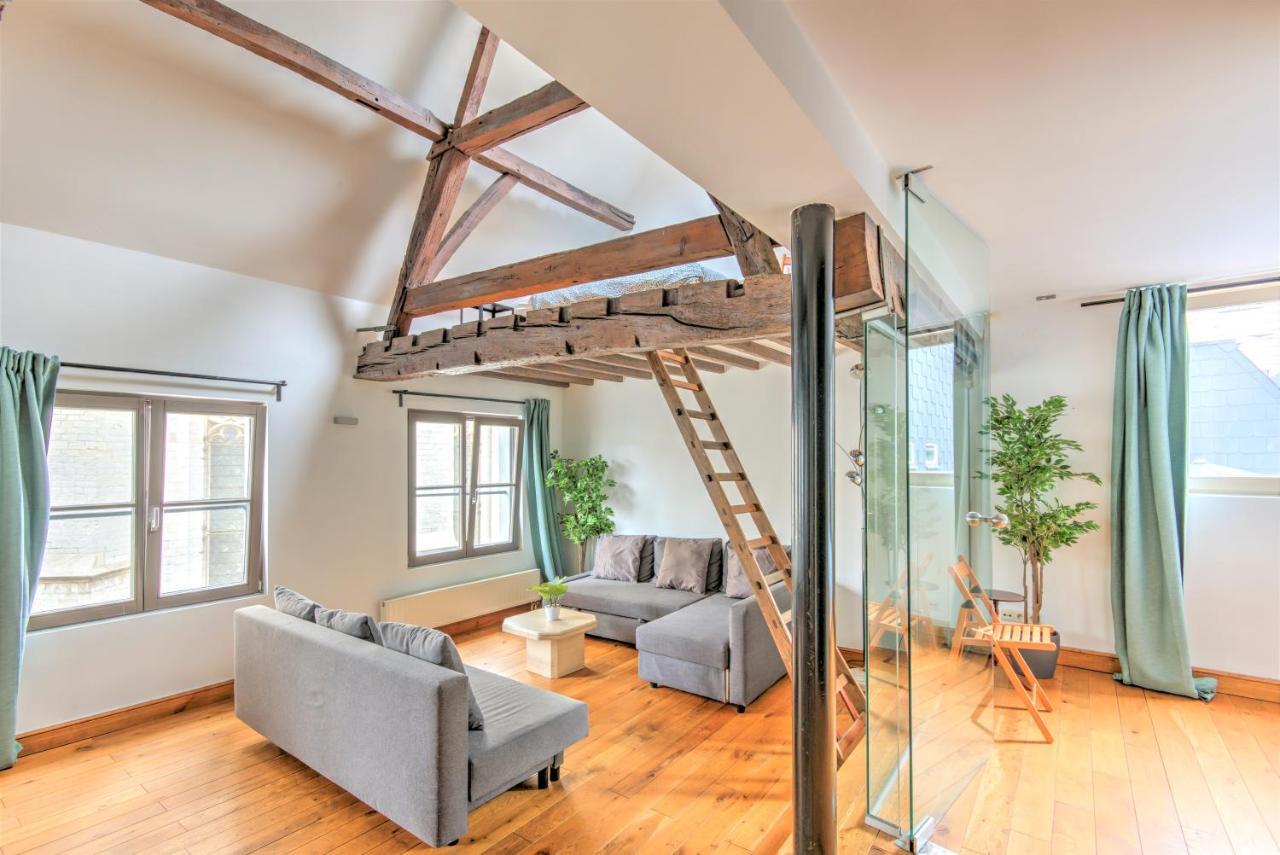 Tempel Triplex & Duplex At Historic Heart Of Antwerp Appartement Buitenkant foto